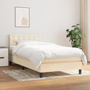 Boxspring Met Matras Stof Kleurig