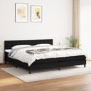 Boxspring Met Matras Stof Kleurig