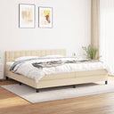 Boxspring Met Matras Stof Kleurig