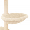 Kattenmeubel Met Sisal Krabpalen 117 Cm Kleurig