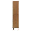 Boekenkast Molde 85X35X170,5 Cm Massief Grenenhout