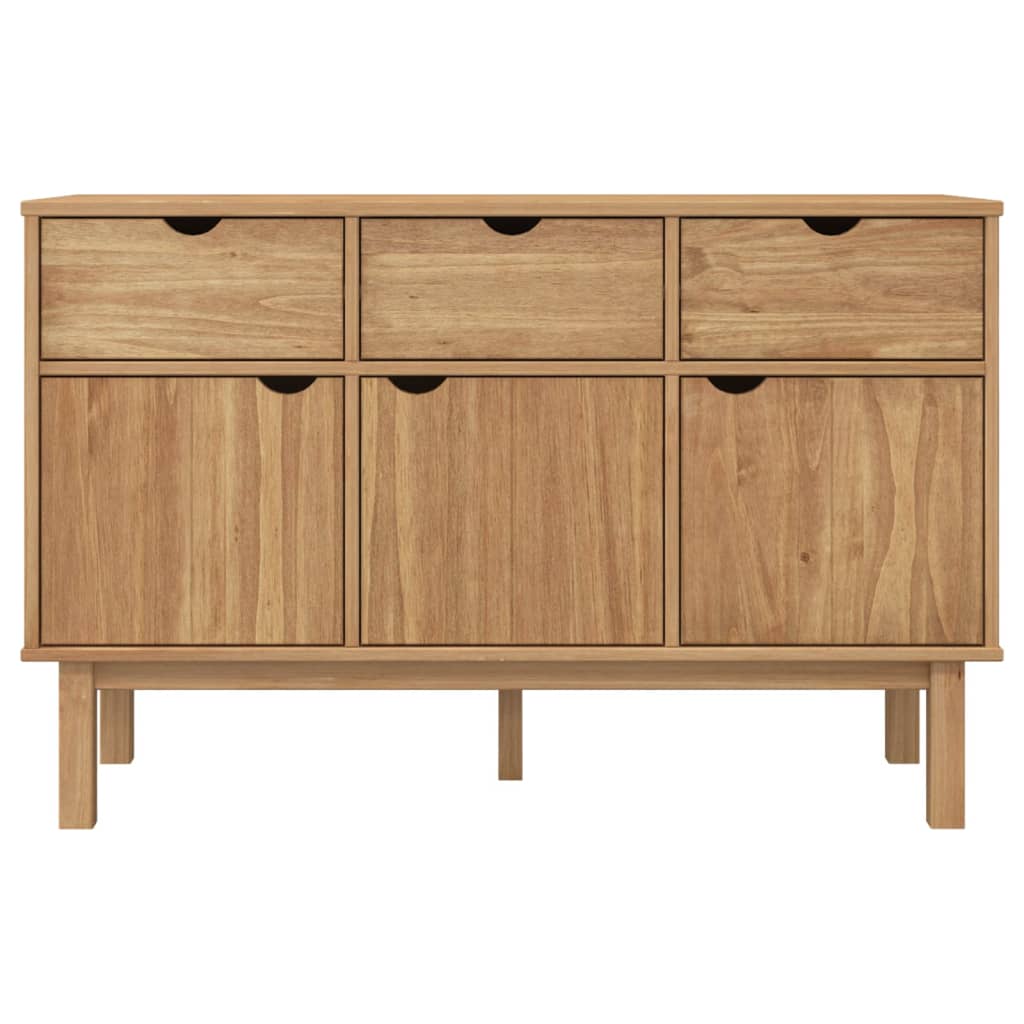 Dressoir Otta 114X43X73,5 Cm Massief Grenenhout