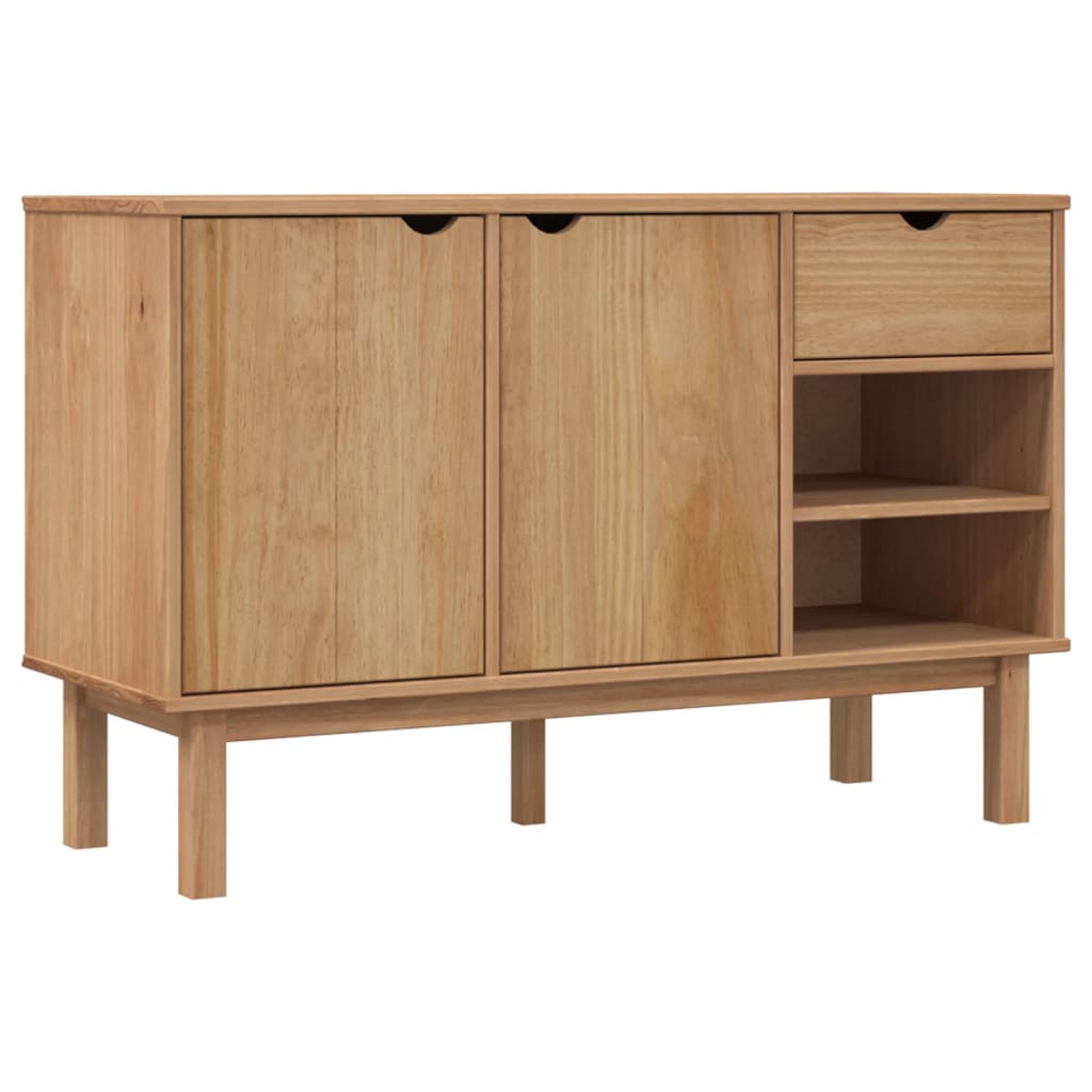 Dressoir Otta 114X43X73,5 Cm Massief Grenenhout