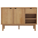 Dressoir Otta 114X43X73,5 Cm Massief Grenenhout