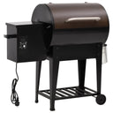 Pelletbarbecue Met Bodemplaat 94 Cm Ijzer Zwart