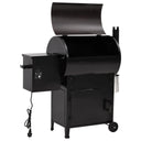 Pelletbarbecue 104 Cm Ijzer Zwart