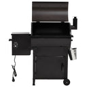 Pelletbarbecue 104 Cm Ijzer Zwart