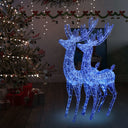 Kerstdecoratie Rendier Xxl 250 Led's 180 Cm Acryl