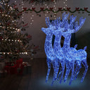 Kerstdecoratie Rendier Xxl 250 Led's 180 Cm Acryl