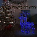 Kerstdecoratie Rendier Xxl 250 Led's 180 Cm Acryl