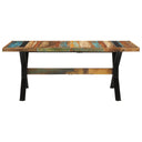 Eettafel Massief Hergebruikt Hout