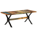 Eettafel Massief Hergebruikt Hout