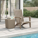 Tuinstoel Adirondack Polypropeen