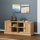 Schoenenbank Vigo 106X35X40 Cm Massief Grenenhout