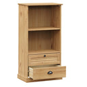 Boekenkast Vigo 60X35X114,5 Cm Massief Grenenhout