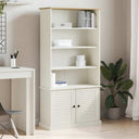 Boekenkast Vigo 85X35X170 Cm Massief Grenenhout