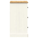Dressoir Met Lades Vigo 78X40X75 Cm Massief Grenenhout