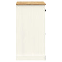 Dressoir Met Lades Vigo 78X40X75 Cm Massief Grenenhout