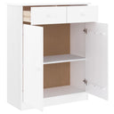 Schoenenkast Alta 77X35X96 Cm Massief Grenenhout