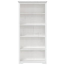 Boekenkast 5-Laags Bodo 82X40X173 Cm Massief Grenenhout