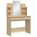 Kaptafel Met Led-Verlichting 96X40X42 Cm Kleurig