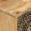 Tv-Meubel 80X31X46 Cm Massief Mangohout