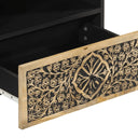 Tv-Meubel 80X33X46 Cm Massief Mangohout
