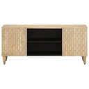 Tv-Meubel 105X33X46Cm Massief Mangohout