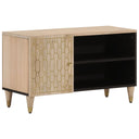 Tv-Meubel 80X31,5X46 Cm Massief Mangohout