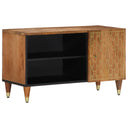 Tv-Meubel 80X31,5X46 Cm Massief Mangohout