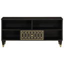 Tv-Meubel 100X33X46 Cm Massief Mangohout