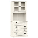 Hoge Kast Vigo 80X40X176 Cm Massief Grenenhout