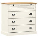 Hoge Kast Vigo 80X40X176 Cm Massief Grenenhout