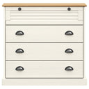 Hoge Kast Vigo 80X40X176 Cm Massief Grenenhout