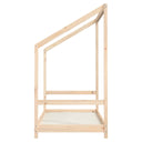 Kinderbedframe Massief Grenenhout