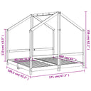 Kinderbedframe Massief Grenenhout