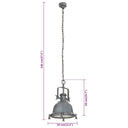 Hanglamp 34X34X146 Cm Aluminium