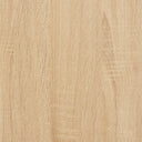 Boekenrek 91X36X176 Cm Bewerkt Hout En Staal Kleur