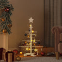 Kerstdecoratie Kerstboom Massief Grenenhout