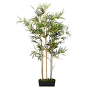 Kunstplant Bamboe 552 Bladeren 20 Cm Groen