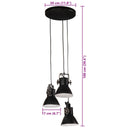 Hanglamp 25 W E27 30X30X100 Cm