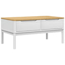 Salontafel Floro 99X55,5X45 Cm Massief Grenenhout