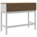 Wandtafel Floro 89,5X36,5X73 Cm Massief Grenenhout