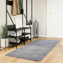 Vloerkleed Shaggy Hoogpolig Modern Blauw