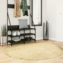 Vloerkleed Pamplona Shaggy Hoogpolig Modern Goud