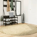 Vloerkleed Pamplona Shaggy Hoogpolig Modern Goud