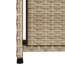 Tuinkast 50X55X115 Cm Poly Rattan