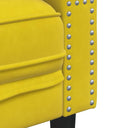 3-Delige Loungeset Chesterfield Met Bolsters Fluweel