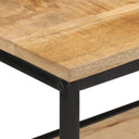 Wandtafel Massief Ruw Mangohout