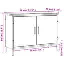 Wastafelkast Bewerkt Hout